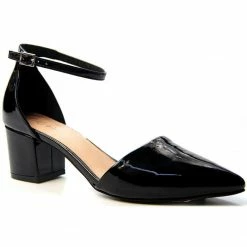 Therapy Shoes AU Cross Black Patent