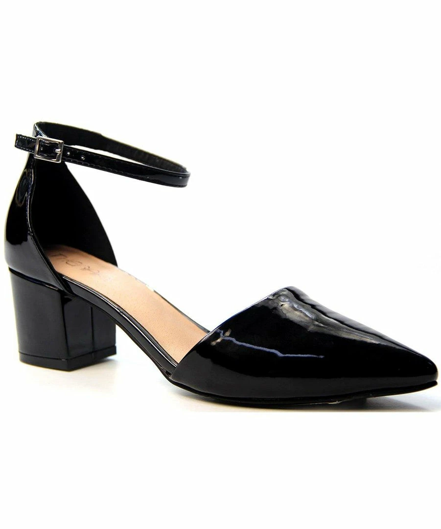 Therapy Shoes AU Cross Black Patent