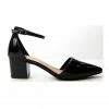 Therapy Shoes AU Cross Black Patent