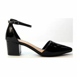 Therapy Shoes AU Cross Black Patent