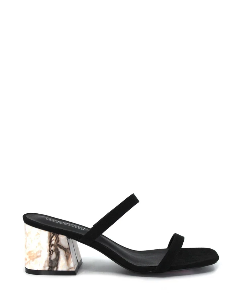 Therapy Shoes AU Goldie Marble Black HEELS