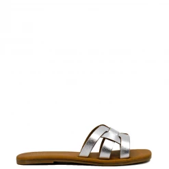 Therapy Shoes AU FLATS Levanzo Silver - MADE IN ITALY - LEATHER