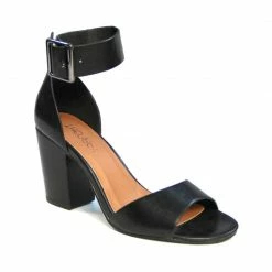 Therapy Shoes AU Milton Black Stack HEELS